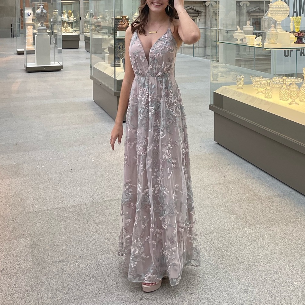 Beautiful floral PROM/EVENT DRESS